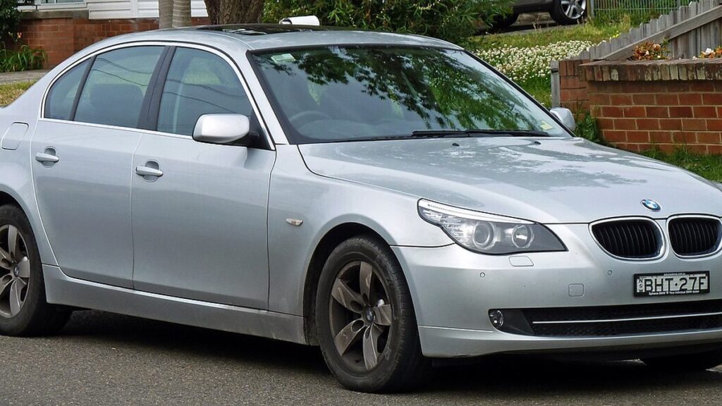 BMW Seria 5 E60 – widok samochodu