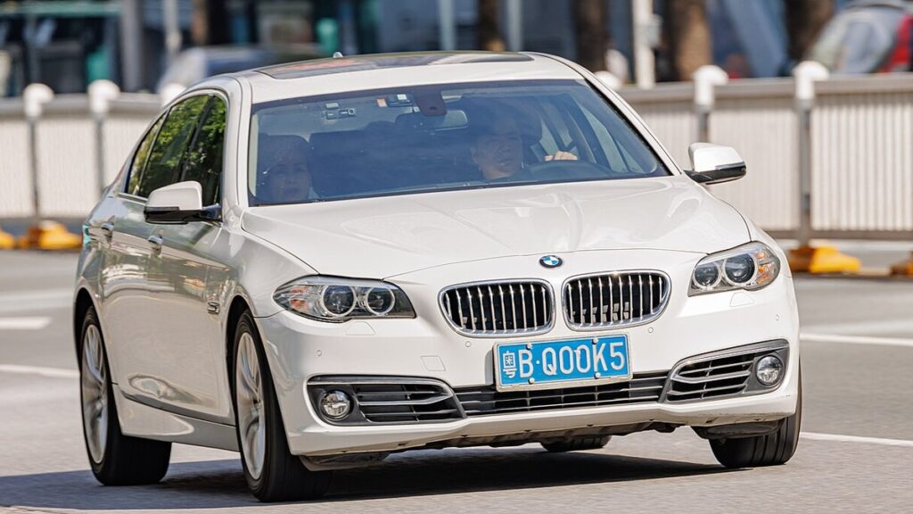 BMW Seria 5 F10 – widok samochodu
