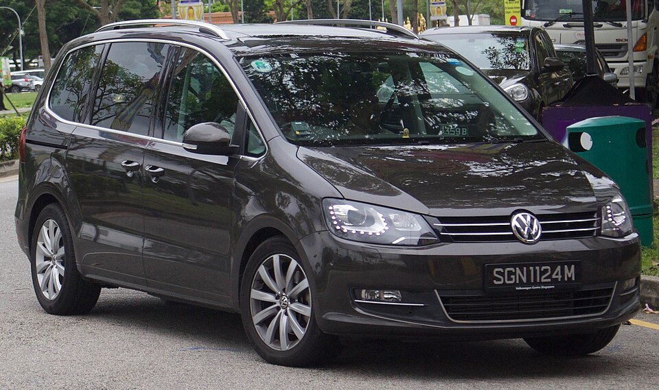 VW Sharan II 7N – widok samochodu