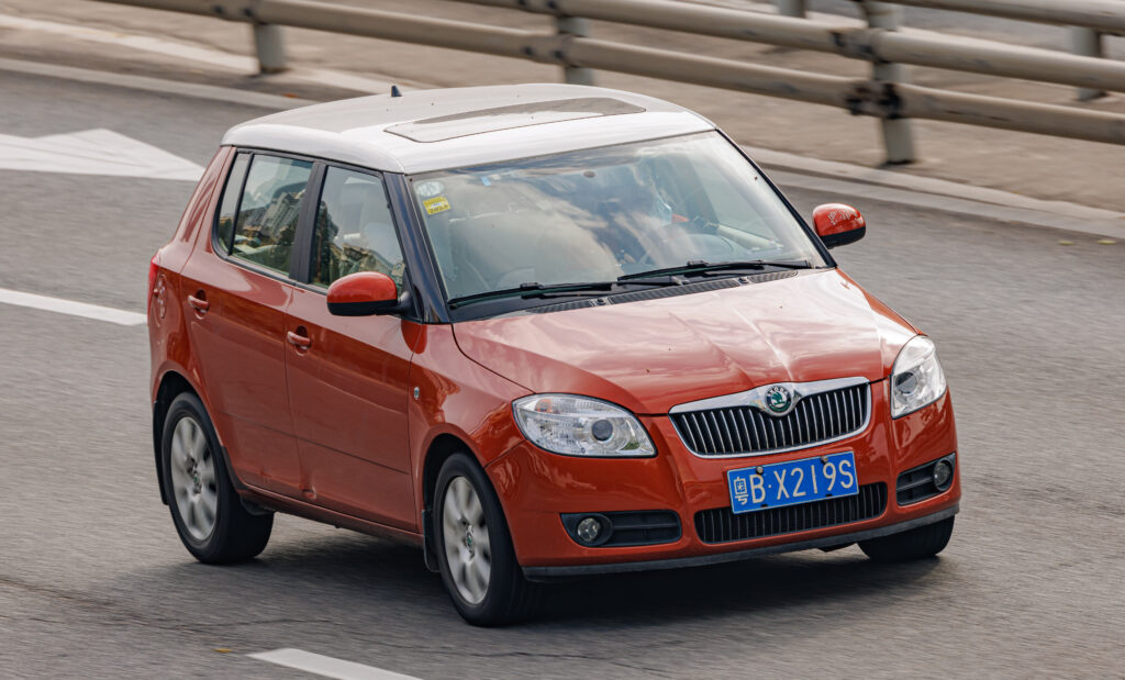 Škoda Fabia – widok samochodu