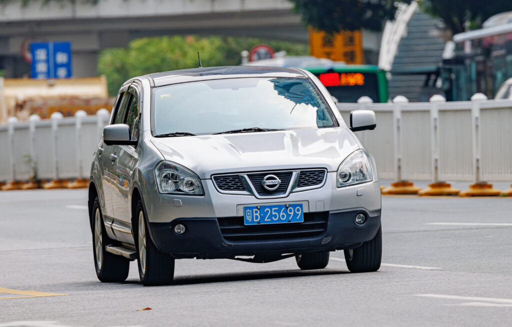 Nissan Qashqai J10 – widok samochodu