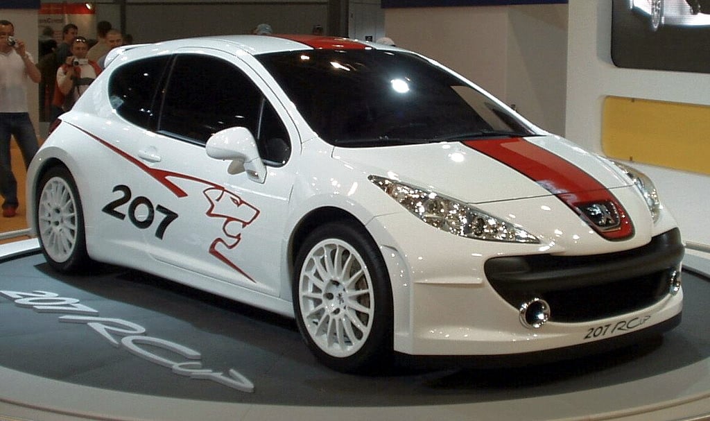 Peugeot 207 – widok samochodu